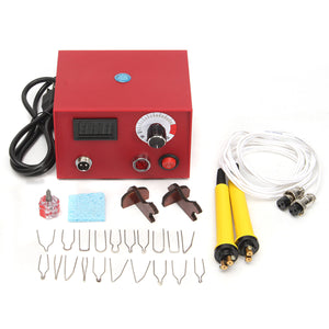 110V 50W Digital Multifunction Pyrography Machine Gourd Wood Craft Tools Kit Set