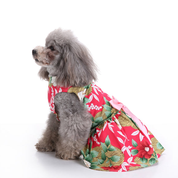 Sweetie Pet Clothes for Dog Dress Sundress Shirts Summer Pet Dress