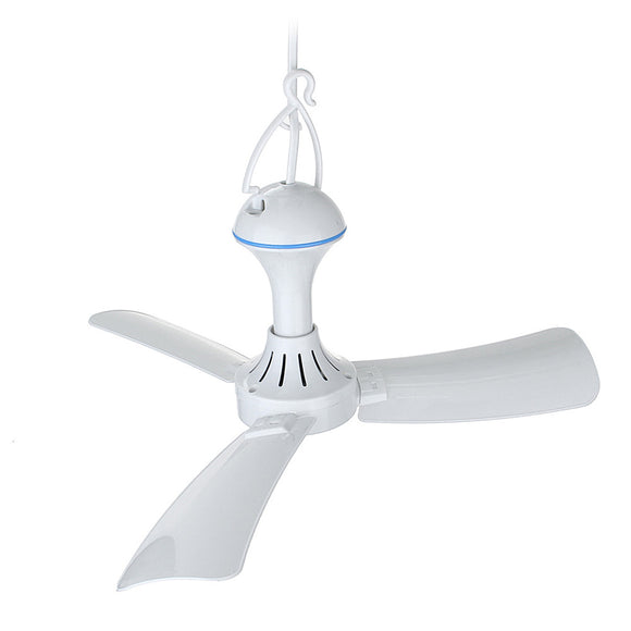 220V 6W 3 Leaves Super Silent Mini Ceiling Cooling Fan Energy Saving Fan Household Air Cooler