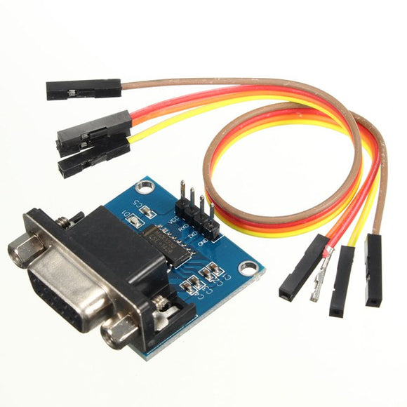 RS232 To TTL Serial Converter Module DB9 Connector For Arduino