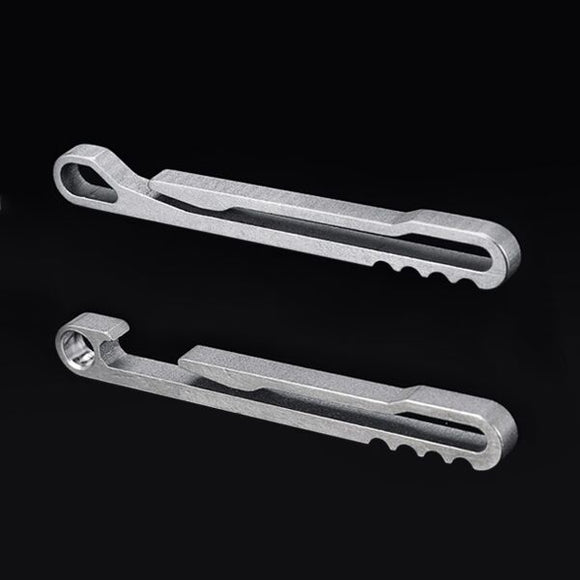 70mm Multifunction EDC Titanium Keychain Quickdraw Buckle Tool