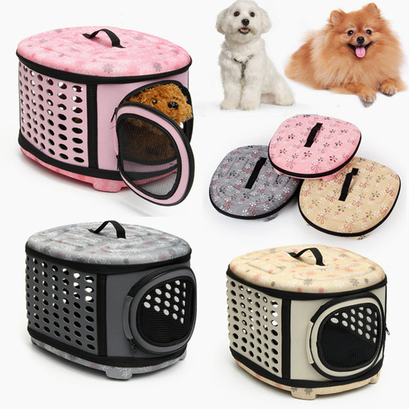 Small Pet Dog Cat Puppy Kitten Carrier Portable Cage Crate Transporter Bag