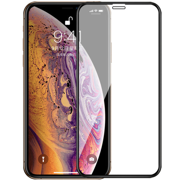 Bakeey Upgrade 2.5D Curved Edge Silk Tempered Glass Screen Protector For iPhone X/XS/XR/XS Max