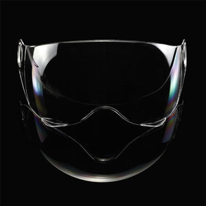 PC Motocross Motorcycle Helmet Visor Lens Shield Windproof Anti-scratch Half Face