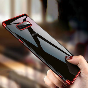 Bakeey Color Plating Shockproof Soft TPU Back Cover Protective Case for Samsung Galaxy S10 Plus / S10+