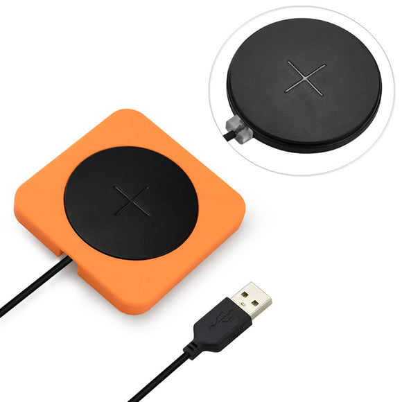 Bakeey QI Wireless Fast Charger Charging Dock Pad Mat with Non-slip Silicone for iPhone XS XR X