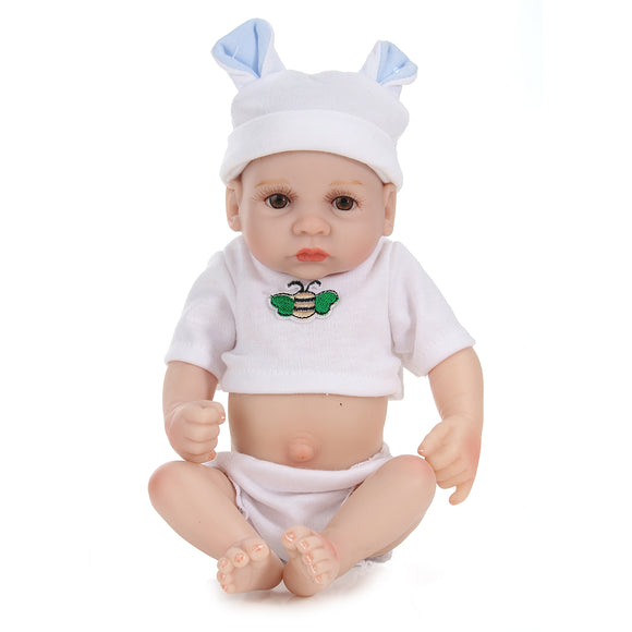 11inch Handmade Reborn Baby Doll Lifelike Baby Boy Play House Bath Toy