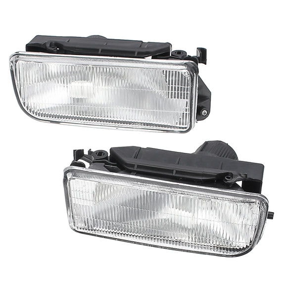 Car Front Bumper Fog Lights Clear Lens Cover Pair for BMW E36 3-series 318i 323i 325i 1992-1998