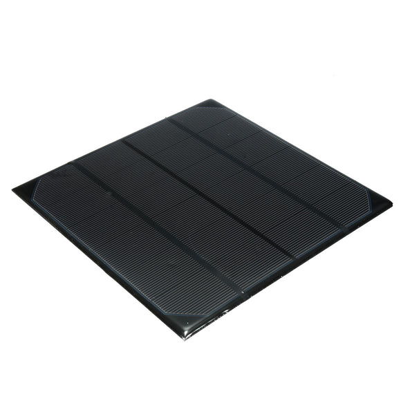 4.5W 6V Epoxy Welded With Red And Black Monocrystalline Solar Panels
