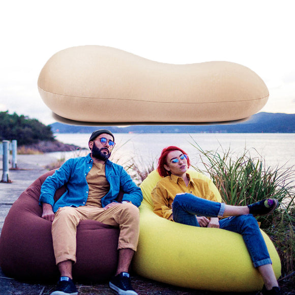 90x110cm Outdoor Portable Lazy Bean Bag Cover Adults Sitting Couch Sofa Game Seat Lounge Dust Protector