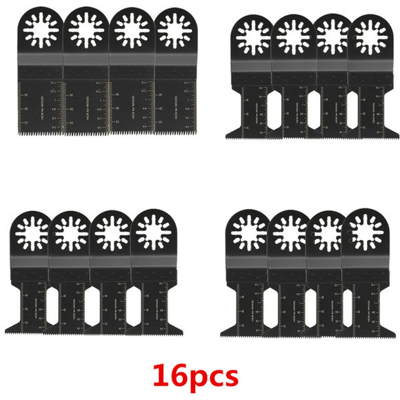 16pcs 32/45mm HCS Saw Blade Set For Fein Multimaster Dremel Makita Bosch