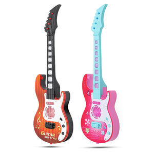 21'' Children Kids Electric 4 String Guitar Acoustic Musical Toys Instrument Gift