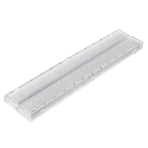 630 Holes Transparent Breadboard Protoboard DIY Kit Universal PCB Circuit Board Solderless