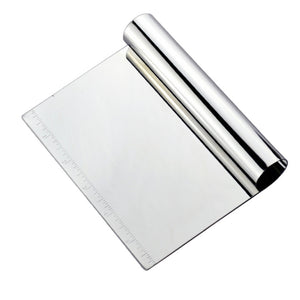 KCASA KC-DS068 Stainless Steel Pizza Butter Dough Scraper Cutter Fondant Cake Baking Pastry Spatulas