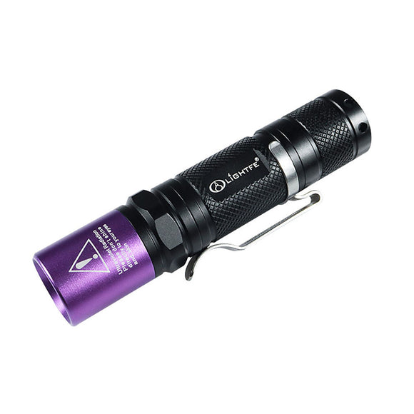 LightFe UV301 365nm&395nm Violet UV LED Detection Flashlight Fluorescence Sterilization Detected Pen