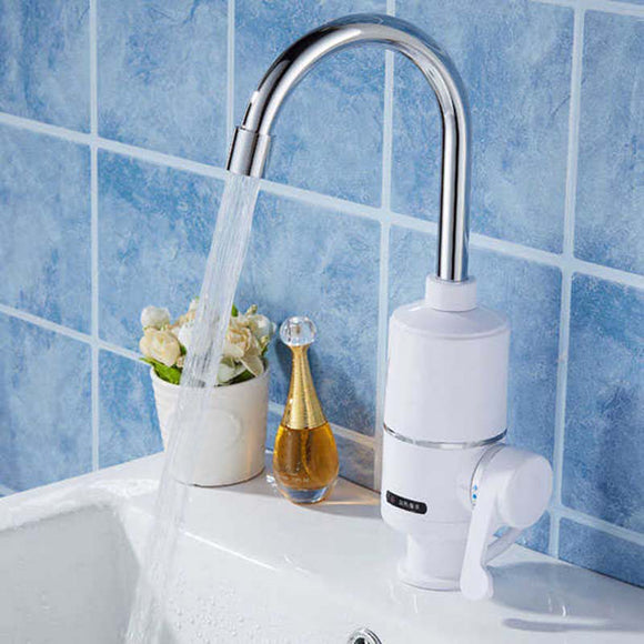 Instant Electric Hot Cold Water Heater Faucet Kitchen Tankless 220V 3000w