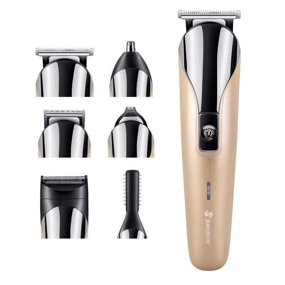 11 in 1 Wireless Electric Hair Clipper Shaver Multi-function Rechargeable Ears Beard Nose Hair Trimmer