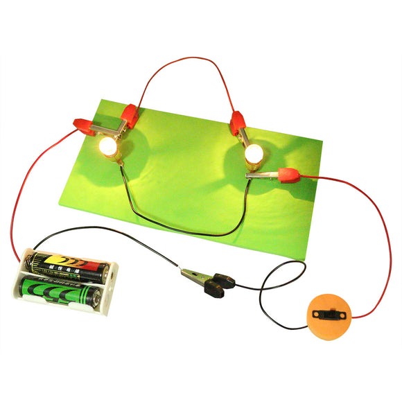 Series Parallel Circuits Physics Experiment DIY Science Educational Toys Kit