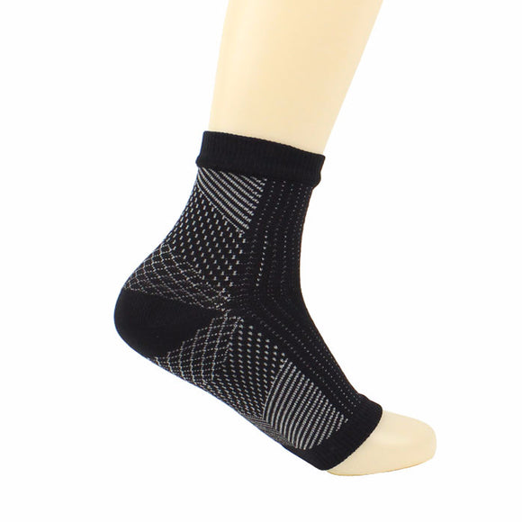 1 Pair Foot Sleeve Compression Sock Sore Wear Foot Relieves Plantar Fasciitis