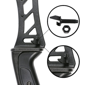 Plastic+Iron Compound Bow Center Arrow Rest Recurve Bow Archery Arrow Rest Archery Accessories