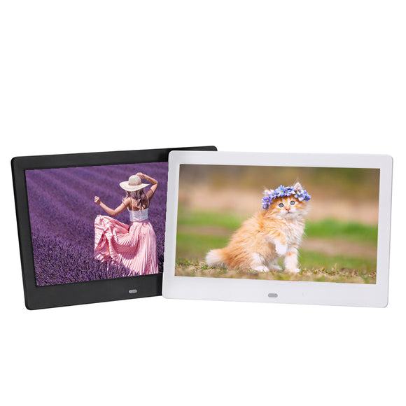 10 Inch HD Digital Photo Picture Frame Album TFT LCD Screen Movie Player Remote Control