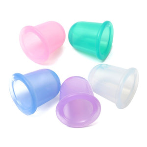 1Pc Healthy Silicone Body Massage Helper Anti Cellulite Vacuum Therapy Cupping Cups