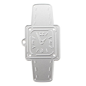 Vintage Watch Pattern Scrapbook DIY Album Card Paper Craft Maker Metal Dies Cutting Stencils 5x10cm