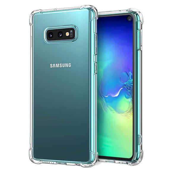 Bakeey Air Cushion Corner Protective Case For Samsung Galaxy S10e 5.8 Inch Clear Soft TPU Back Cover
