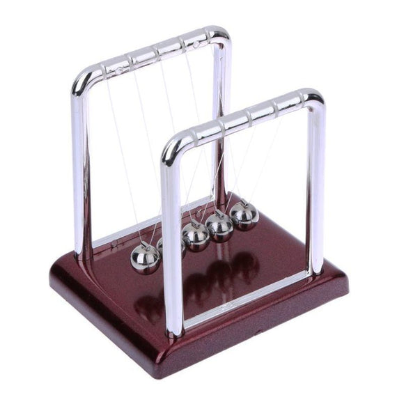 Newton Cradle Balance Steel Ball Physics Science Pendulum Development Educational Desk Toy Girf