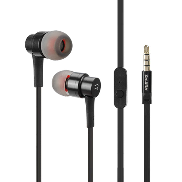 REMAX RM-535 Sport Bass Earphones Stereo Earphones With Mic