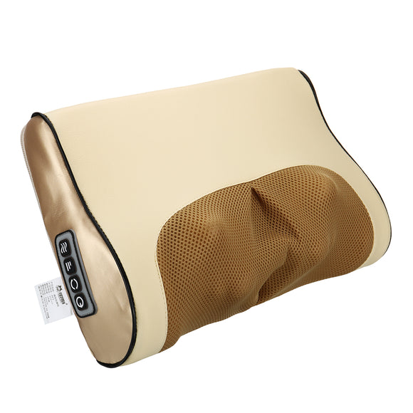 Electric Massage Pillow Infrared Heating Neck Shoulder Back Body Massager Device