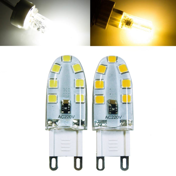 Dimmable G9 14LED 2W 2835SMD LED Light Bulb Replace Halogen Lamp AC220V