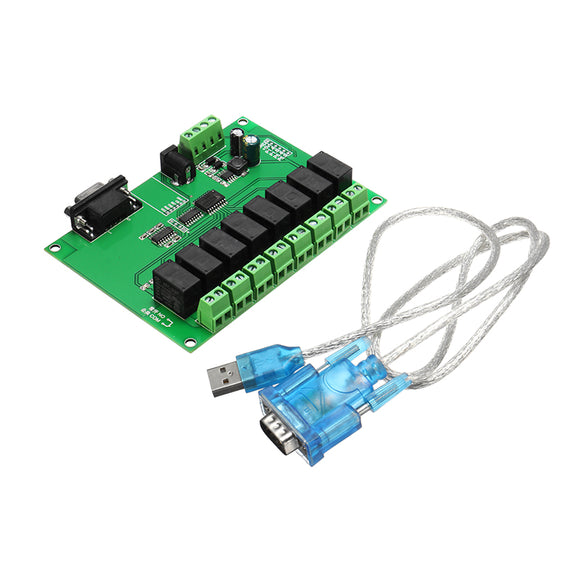 8 Channel Relay Module PLC Power Sequencer Board Programmable Cycle Sequence Start Delayed