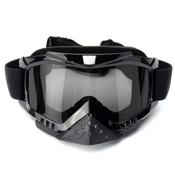 Motorcycle Motocross Windproof Goggles Anti-UV Glasses Dustproof Anti-scratch Lens
