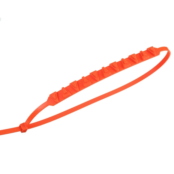 Red Orange Yellow Snow Chain Tire Emergency Rainproof Nylon Wear-Resistant Low Temperature