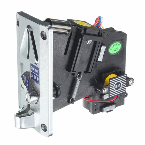 Plastic Electronic Advanced Front Entry CPU Multi Coin Acceptors Comparison Coin Selector