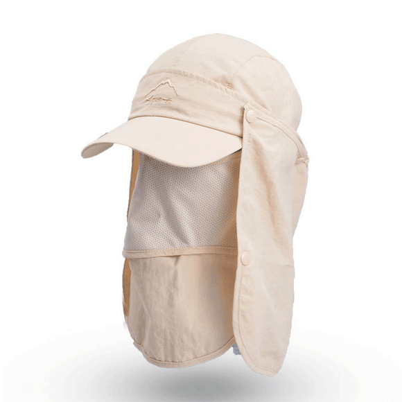 Naturehike Fishing Hat Foldable Detachable Sun Protection Breathable Mosquito Veil Camping Fishing Hiking Duck Tongue Hat
