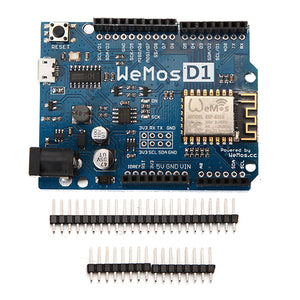 WeMos D1 R2 WiFi ESP8266 Development Board Compatible Arduino UNO Program By Arduino IDE