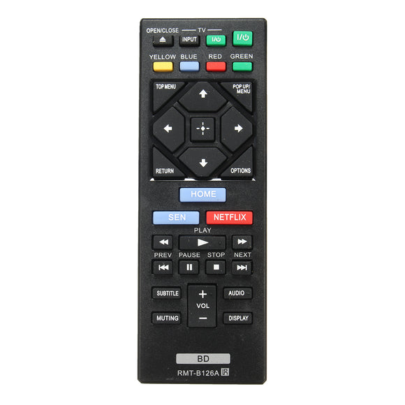 Remote Control RMT-B126A for Sony BDP-BX520 BDP-S1200 BDP-S2200 BDP-S3200