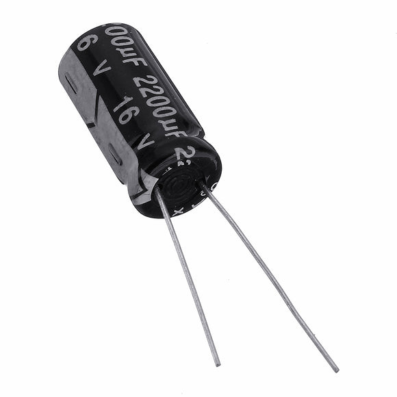 10pcs 16V 2200UF 10x20mm High Frequency Low Impedance Aluminum Electrolytic Capacitor 2200uf 16v