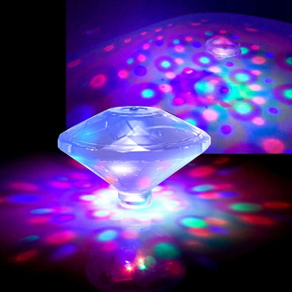 Colorful LED Underwater Floating Light Baby Bath Toy Swimming Pool Party Festival Decor