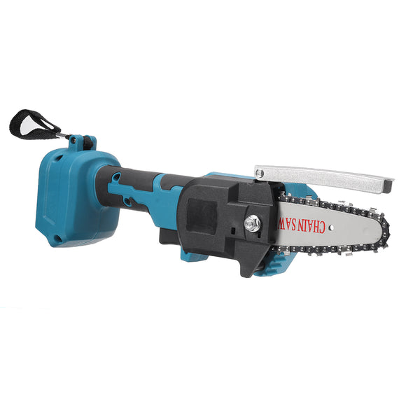 550W 18V 4Inch Cordless Electric Chain Saw One-Hand Saw Woodworking Wood Cutter for Makita 18V Battery