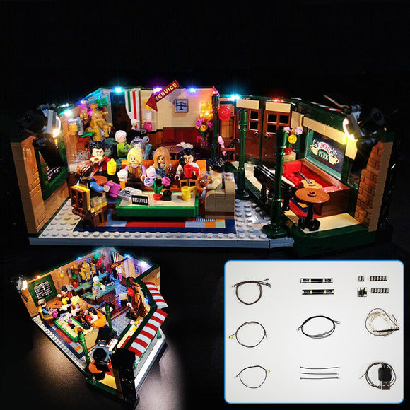 DIY LED Light Lighting Kit ONLY For LEGO 21319 Bricks Toys