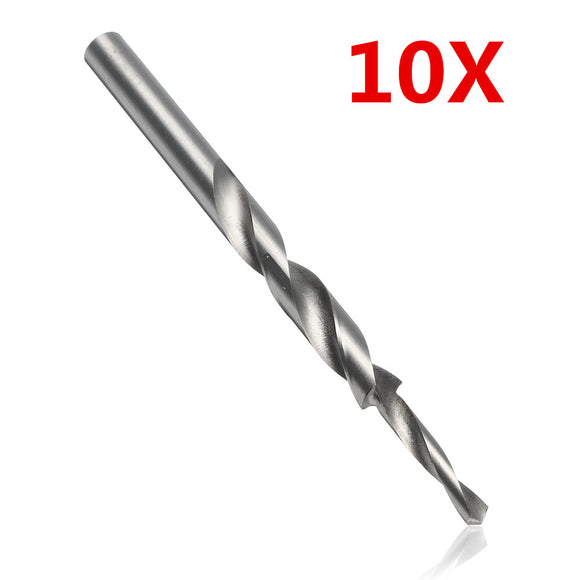 Drillpro 10pcs 8-12mm Step Drill Bit For Woodworking Kreg Manual Pocket Hole Drill