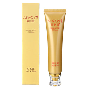 AIVOYE Powerful Permanent Hair Removal Cream Stop Hair Growth Inhibitor Depilatory