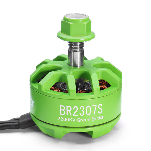 Racerstar 2307 BR2307S Green Edition 2200KV 2-5S Brushless Motor For X220 250 280 300 RC Drone FPV Racing