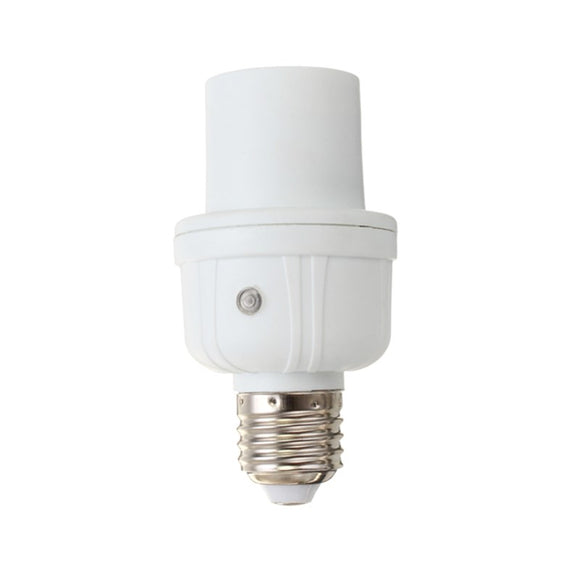 AC220V E27 Bulb Adapter Sensor Light Control Lampholder for Home Hallway