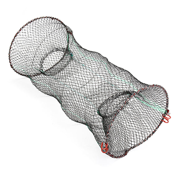30 x 60cm Foldable Crab Fish Crawdad Shrimp Minnow Fishing Bait Trap Cast Dip Net Cage