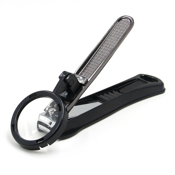 RIMEI Magnifying Glass Nail Clipper Elder People Baby Toenails Finger Cutter Manicure Pedicure Tools
