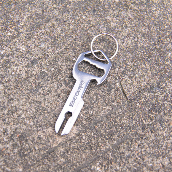EDC Multifunction Stainless Steel Portable Tool Keychain Opener